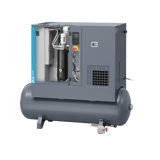 Thumbnail of G 7 TM FF Nano atlas copco rotary screw air compressor full feature tank mount integrated dryer